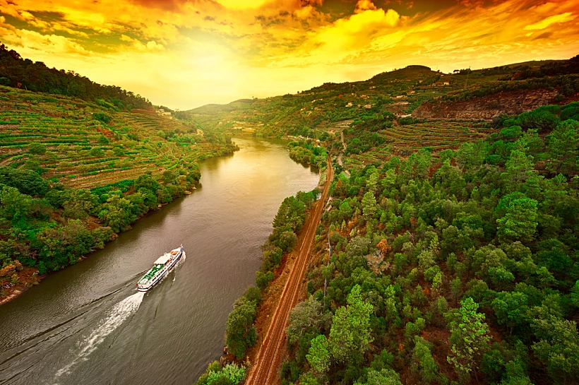 שיט על נהר הדאורו פורטוגל