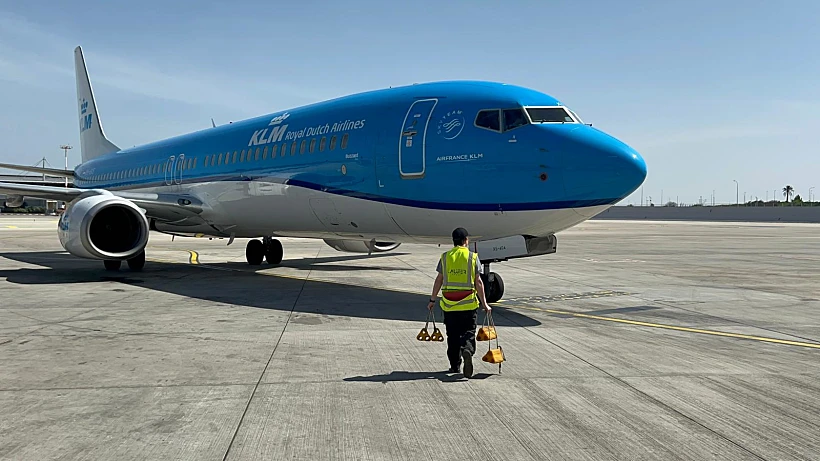 מטוס של KLM