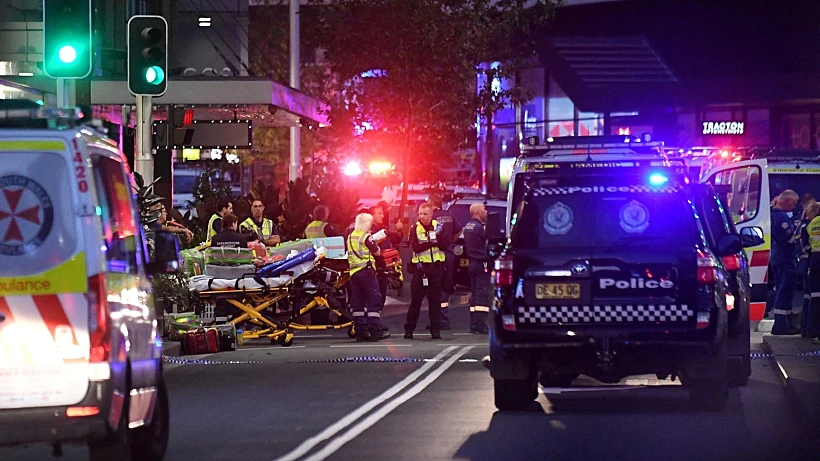 זירת הפיגוע בסידני אוסטרליה