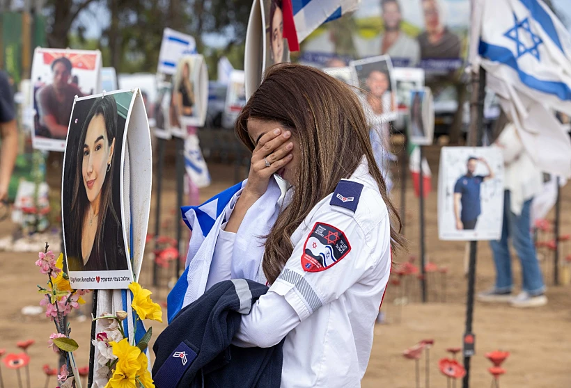 יום הזיכרון לחללי מערכות ישראל ופעולות האיבה באתר המסיבה ברעים