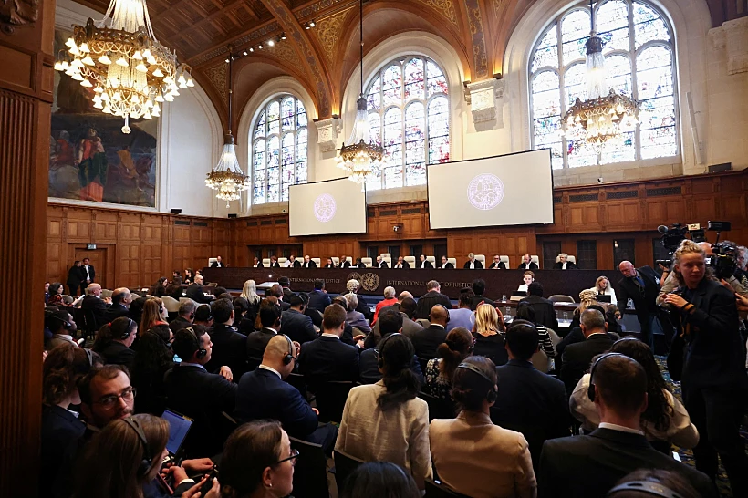 הדיון בנושא עצירת המלחמה ברצועת עזה, בית הדין הבינלאומי לצדק בהאג