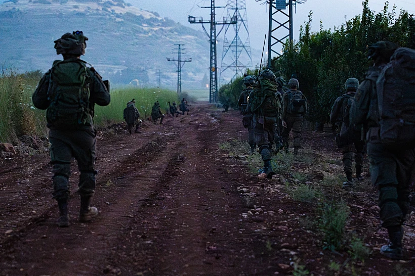 צה"ל לבנון חיזבאללה תרגיל חטיבת גולני בגבול הצפון