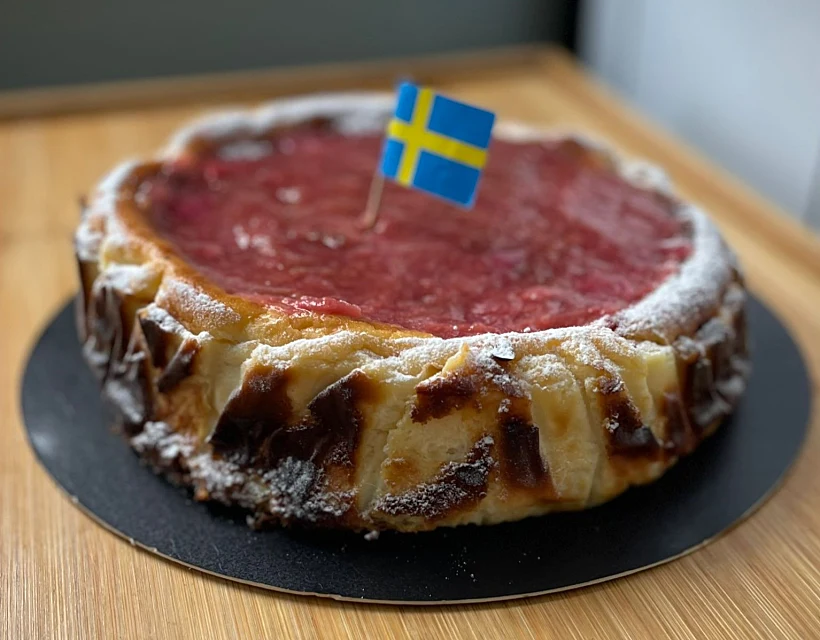 עוגת גבינה שוודית של פיקה