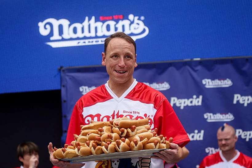 File Photo: Champion Hot Dog Eater Excluded From Coney Island Contest Over Veggie Franks
