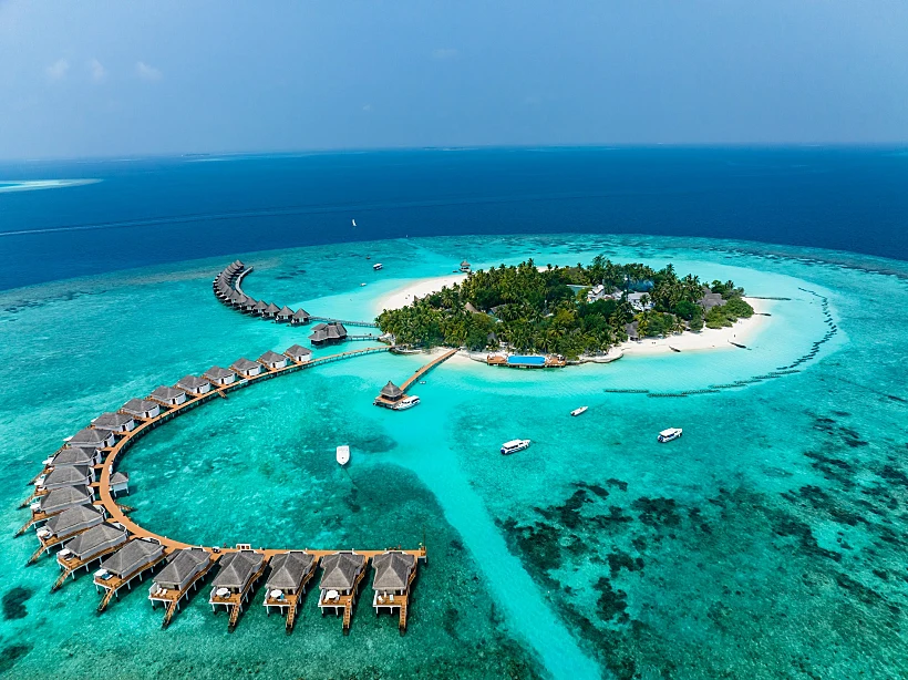 Aerial,view,,maldives,,north,malé,atoll,,indian,ocean,,thulhagiri,island