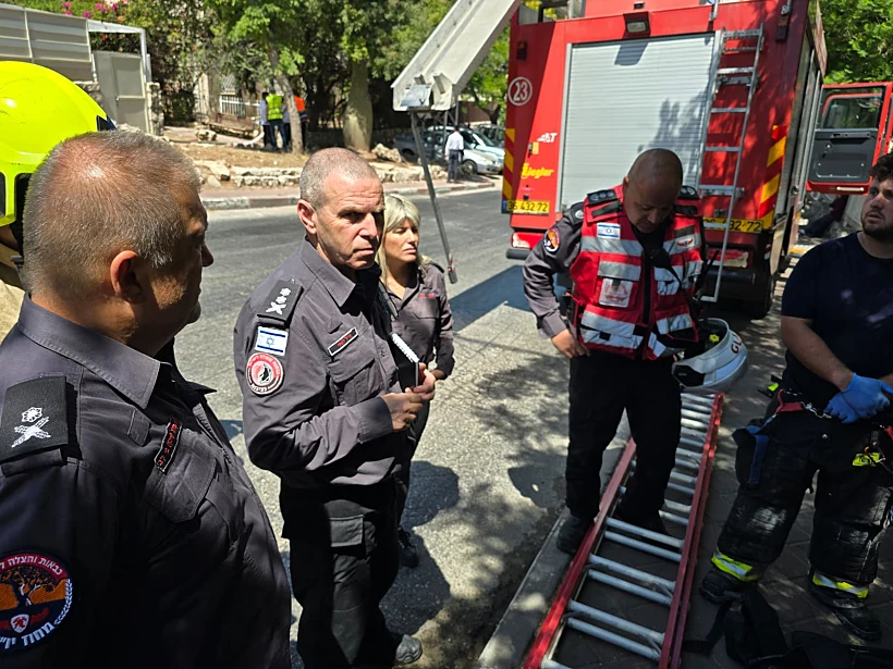 הערכת מצב בזירת האירוע במודיעין עילית