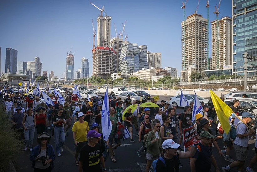 הצעדה מת"א לירושלים, למען החטופים