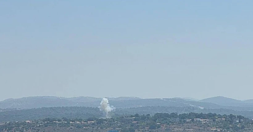 נפילות באזור קיבוץ כברי שבגליל המערבי