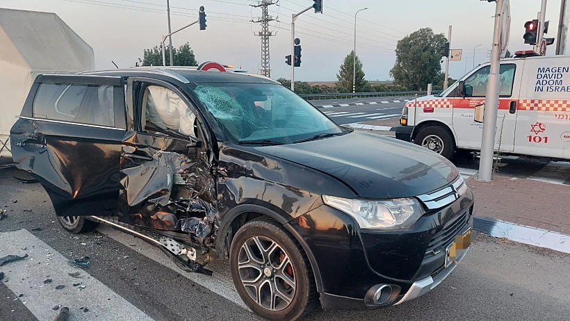 רוכב אופנוע דרום התאונה בכביש 3 רכב תאונות דרכים