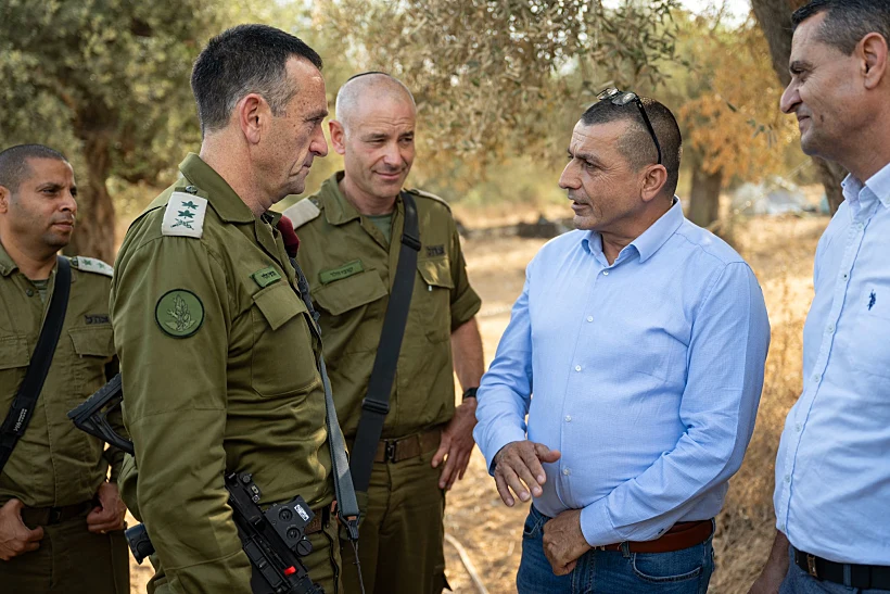 הרמטכ״ל בתרגיל בצפון