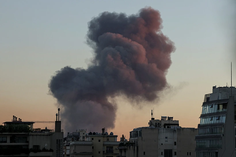 התקיפה של מפקדת חיזבאללה בדאחייה בביירות לבנון