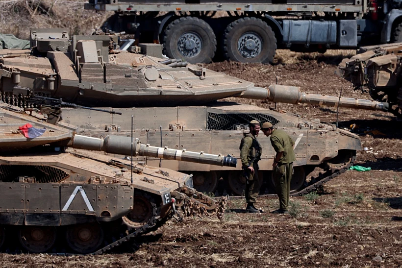 הכנות בגבול הצפון לקראת כניסה קרקעית