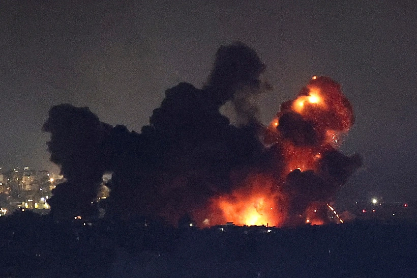 תקיפות עוצמתיות בלבנון