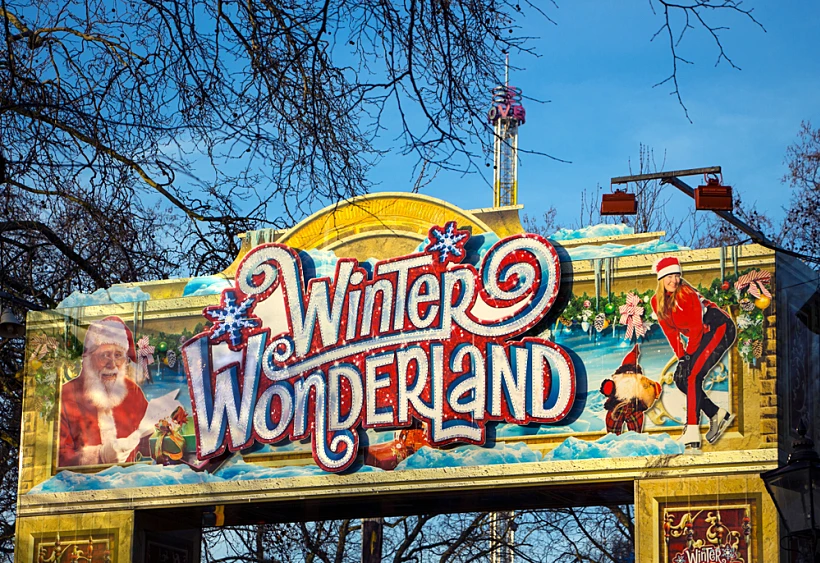 Winter,wonderland, יריד חג מולד בלונדון