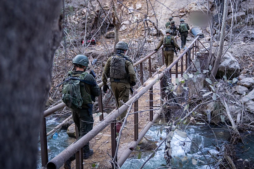 כוחות צוות הקרב החטיבתי אלכסנדרוני במרחב נהר הליטאני