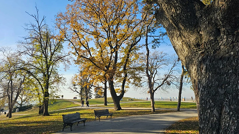 פארק Kalemegdan היפהפה בלגרד