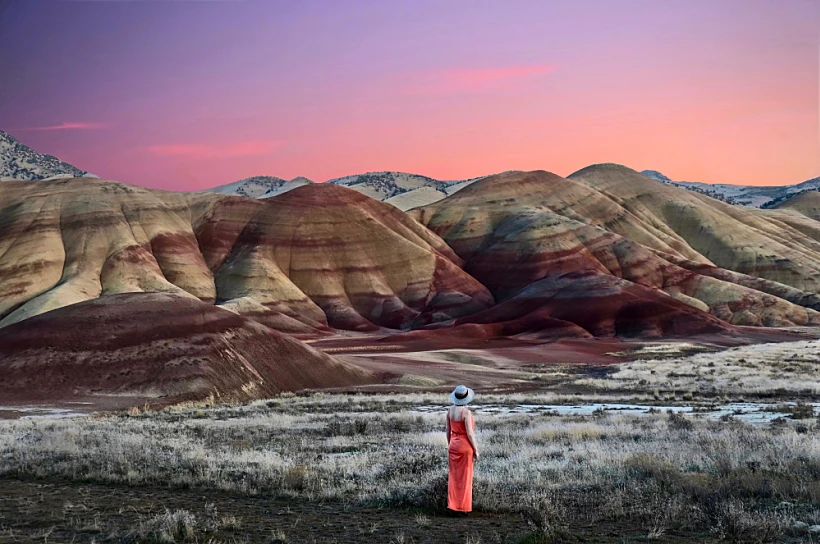 -John Day Fossil Beds National Monument, מדבר אורגון ארצות הברית