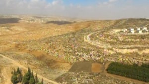 רחפן פלסטיני צילם התנחלויות ביו"ש