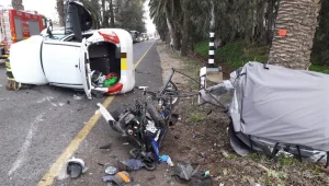 רוכב קלנועית נפגע מרכב ונהרג בפרדס חנה
