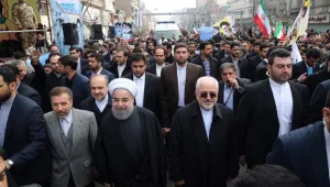 בטהרן ציינו 38 שנים למהפכה האסלאמי