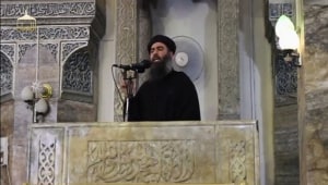 מנהיג דאע"ש נפגע בתקיפה אווירית
