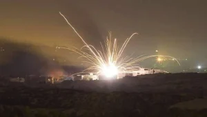 חיל האוויר תקף ליד דמשק