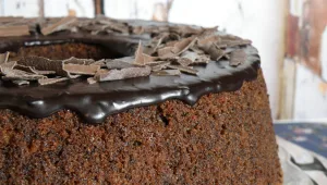 עוגת פרג ושוקולד