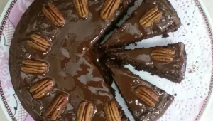 מתכון לעוגת שוקולד פקאן