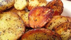 תפוחי אדמה בתנור עם אפקט הקריספיות המתמשך