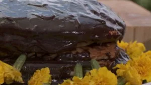 עוגת שוקולד מהמחבת