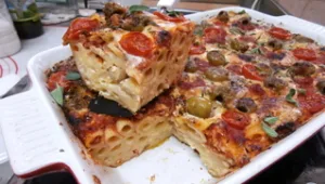 מתכון לפיצה פסטה עשירה בקלי קלות