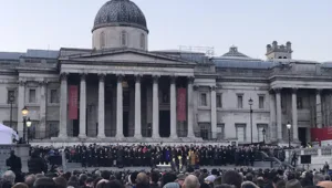 אלפים בלונדון התכנסו לעצרת זיכרון 