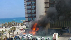 שריפה פרצה במלון הרודס