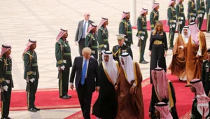 טראמפ נחת בסעודיה