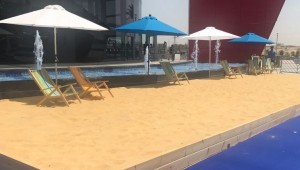 חוף מלאכותי חדש נפתח בבאר שבע