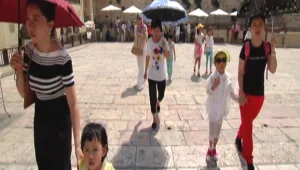 תיירים סינים מגלים את ישראל