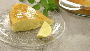 עוגת סולת לימון יוגורט וערק