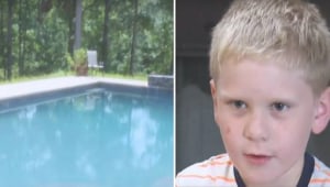 בן 6 הציל תאומים בני שנתיים מטביעה בבריכה 