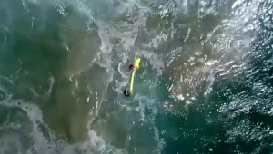 רחפן הציל שני נערים מטביעה