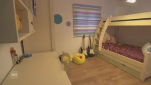 חדר שינה משותף לארבעה ילדים