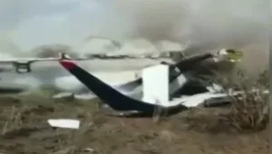 נס במקסיקו: מטוס נוסעים התרסק, אף נוסע לא נהרג