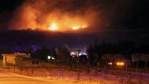 דיווח בסוריה: חיל האוויר הישראלי תקף מטרות צבאיות במחוז חמאה