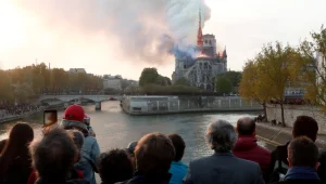 תושבי פריז מזועזעים מהשריפה: "אחד הדברים הנוראיים שראיתי"