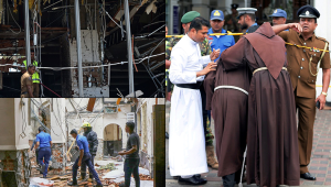טרור בסרי לנקה: 215 נהרגו בשמונה פיצוצים; 7 חשודים נעצרו