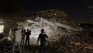 צה"ל תקף בניינים ברצועת עזה; יירוטים באזור אשדוד