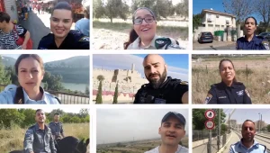 לכבוד יום העצמאות: משטרת ישראל הקדישה שיר למדינה • צפו
