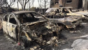 במכבי האש חושדים: "השריפות במבוא מודיעים - כתוצאה מהצתה"