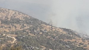 צה"ל פעל בגבול לבנון - שריפות פרצו באזור חוות שבעא