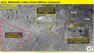 דיווח: איראן בונה בסיס סודי חדש בגבול סוריה-עיראק • תיעוד