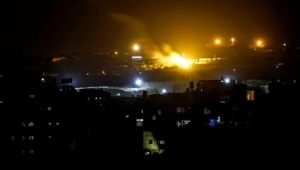 גם הלילה: צה"ל תקף מטרות של חמאס בעזה בתגובה לבלוני התבערה